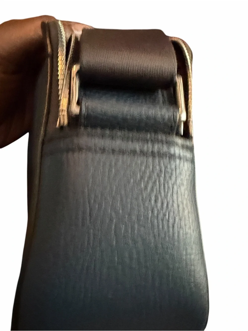 Michael Kors Navy Pebbled Leather Men’s Crossbody Bag